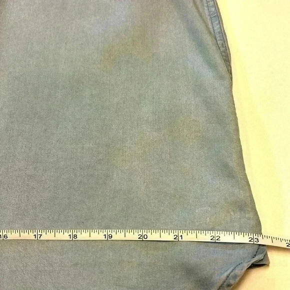 Calvin Klein Denim Button Up Women's Medium Sleeveless Summer Festival Boho Farm - Picture 3 of 8